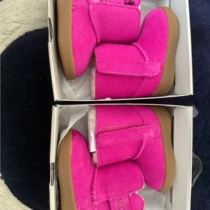 UGG Kids Pink Rain & Snow Boots